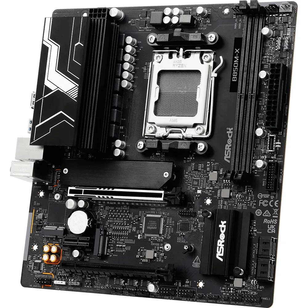 Материнська плата ASRock B850M-X R2.0 Socket AM5 - мініатюра 3