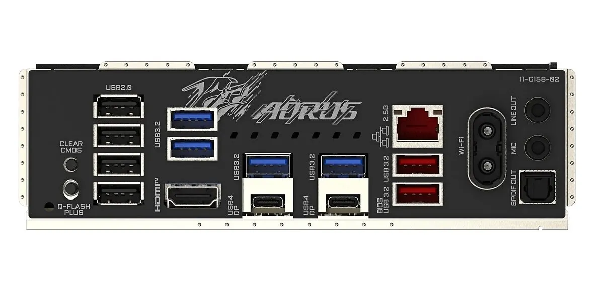 Материнська плата Gigabyte X870M Aorus Elite WiFi7 Socket AM5 - мініатюра 5