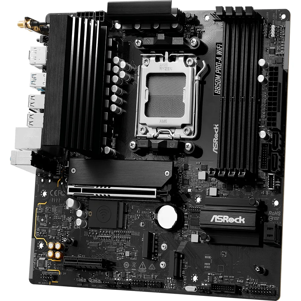 Материнська плата ASRock B850M Pro-A WiFi Socket AM5 - мініатюра 4