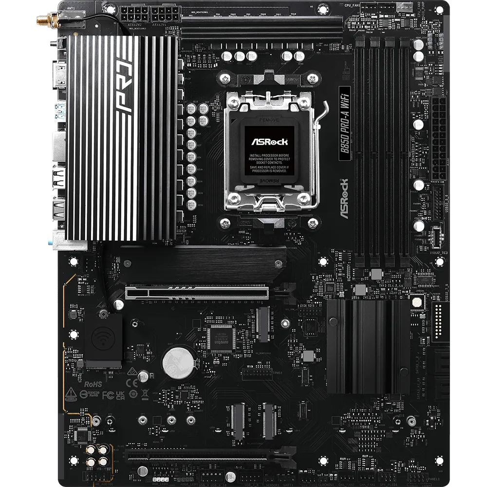 Материнська плата ASRock B850 Pro-A WiFi Socket AM5 - мініатюра 6