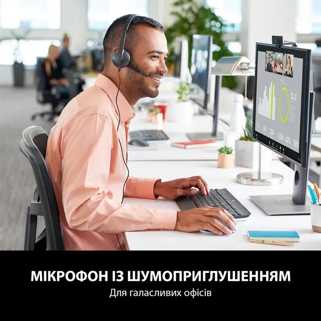 Гарнiтура Logitech H340 USB (981-000475) - мініатюра 12