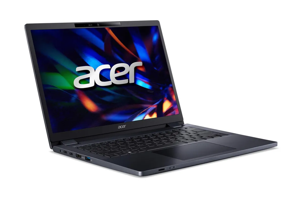 Ноутбук Acer TravelMate P4 TMP414-53 (NX.B73EU.005) Blue - мініатюра 3