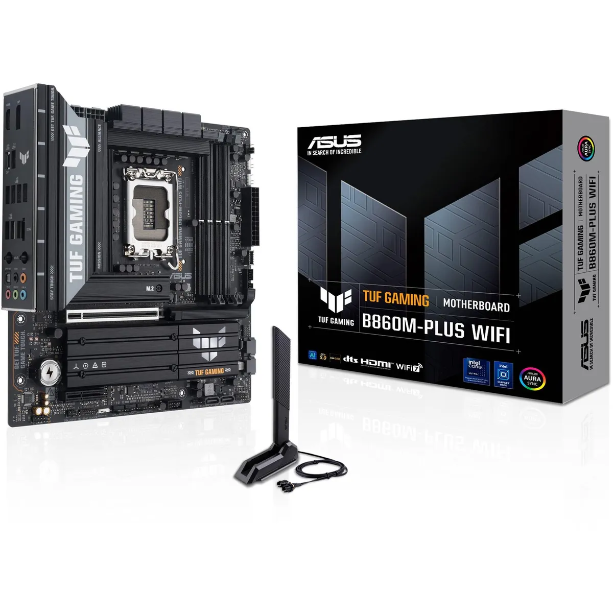 Материнська плата Asus TUF Gaming B860M-Plus WiFi Socket 1851 - зображення 1