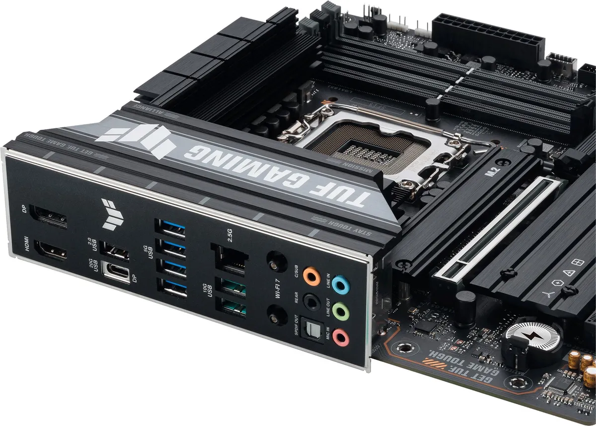 Материнська плата Asus TUF Gaming B860M-Plus WiFi Socket 1851 - мініатюра 6