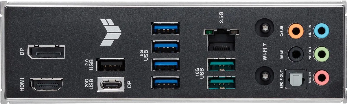Материнська плата Asus TUF Gaming B860M-Plus WiFi Socket 1851 - мініатюра 9