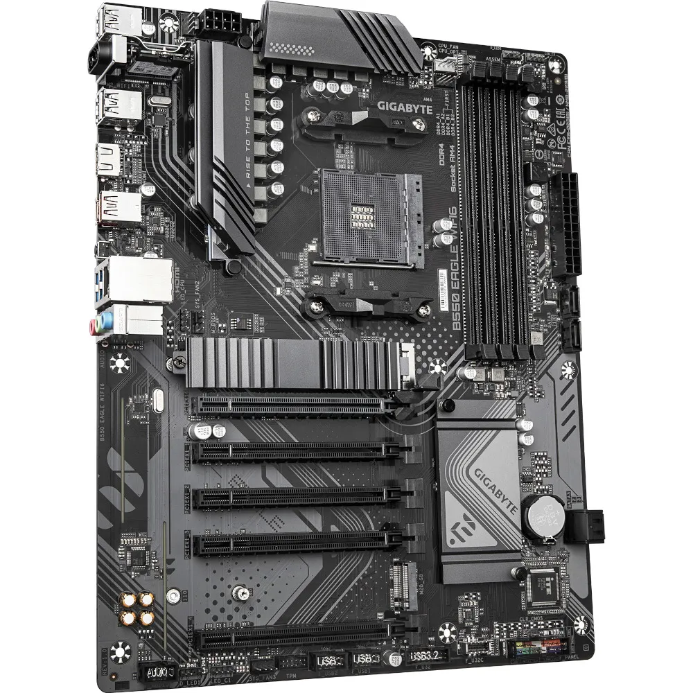 Материнська плата Gigabyte B550 Eagle WiFi6 Socket AM4 - мініатюра 3