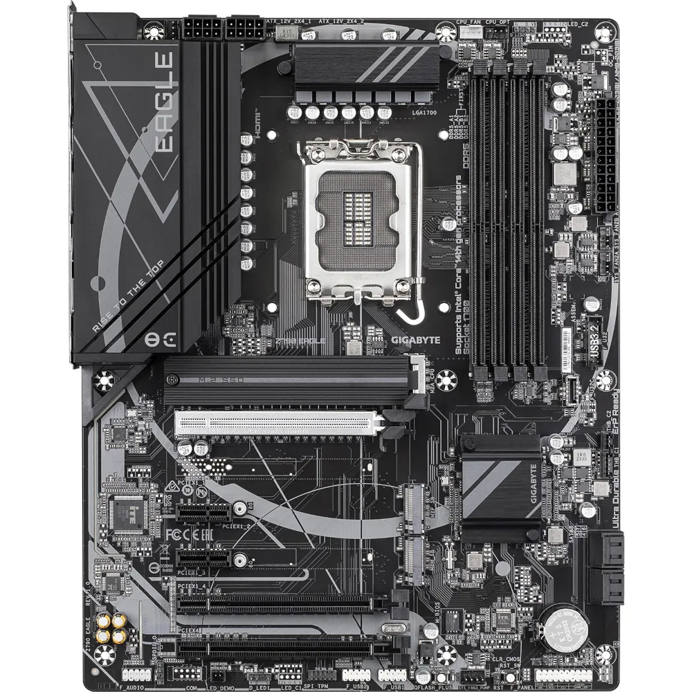 Материнська плата Gigabyte Z790 Eagle Socket 1700 - мініатюра 2