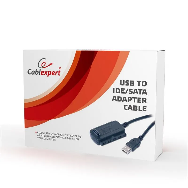 Адаптер USB-IDE/SATA Cablexpert AUSI01 - мініатюра 2