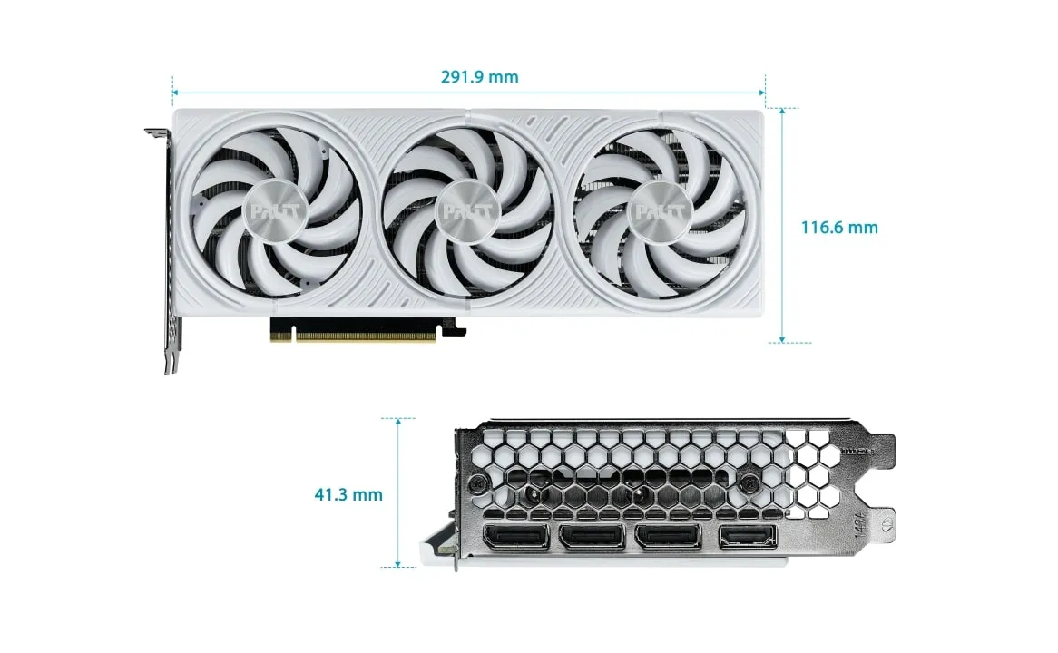 Відеокарта GF RTX 5070 12GB GDDR7 White OC Palit (NE75070U19K9-GB2050W) - зображення 1