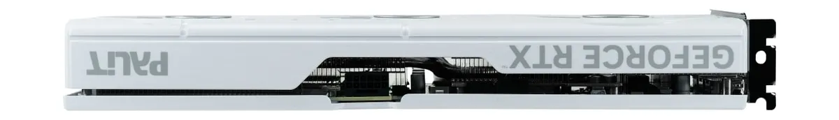 Відеокарта GF RTX 5070 12GB GDDR7 White OC Palit (NE75070U19K9-GB2050W) - мініатюра 7