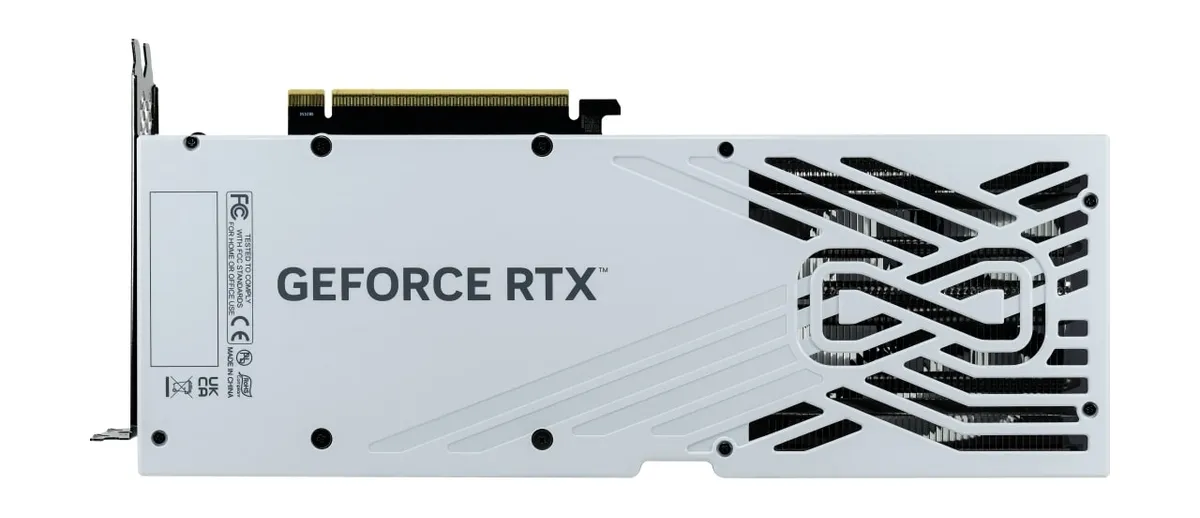 Відеокарта GF RTX 5070 12GB GDDR7 White OC Palit (NE75070U19K9-GB2050W) - мініатюра 9