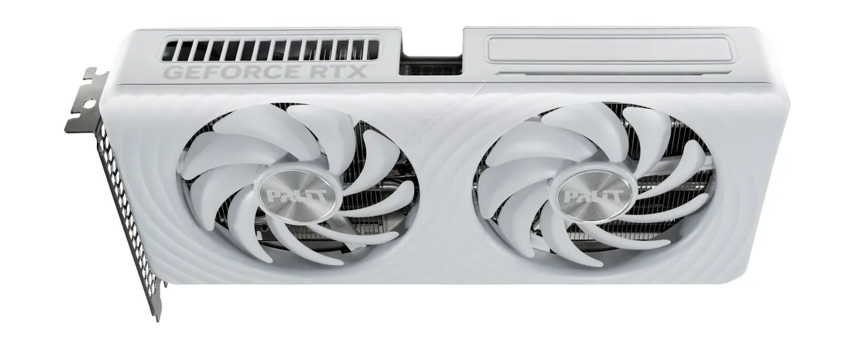 Відеокарта GF RTX 5060 8GB GDDR7 White OC Palit (NE75060U19P1-GB2063M)