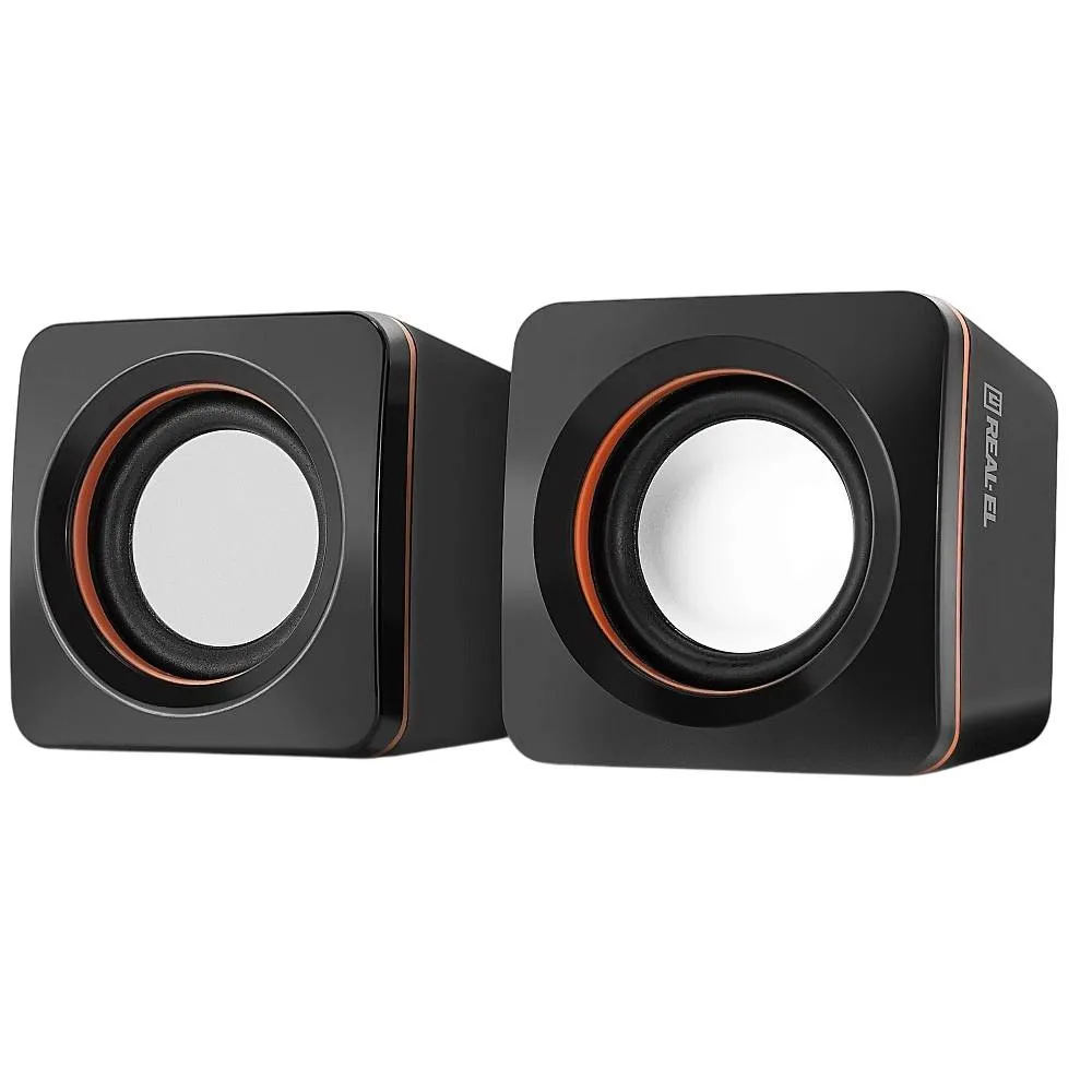Акустична система REAL-EL S-13 Black - зображення 1