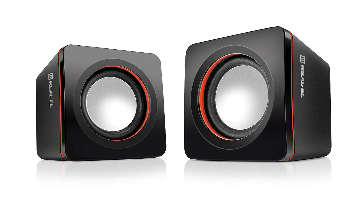 Акустична система REAL-EL S-13 Black - мініатюра 2