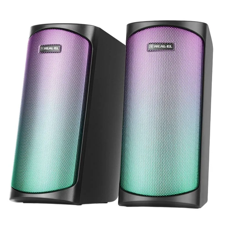 Акустична система REAL-EL S-135 Black - зображення 1