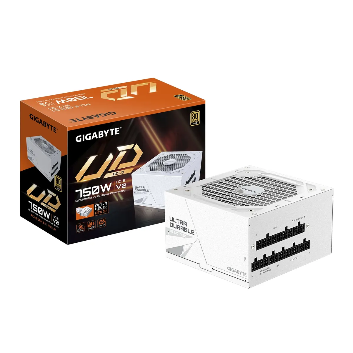 Блок живлення Gigabyte GP-UD750GM PG5 V2 ICE 750W - мініатюра 7
