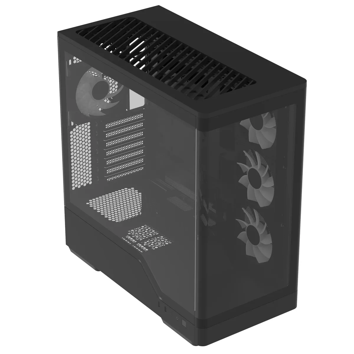 Корпус AeroCool P500A-BK-v1 Black (ACCM-PN08143.11) - мініатюра 5