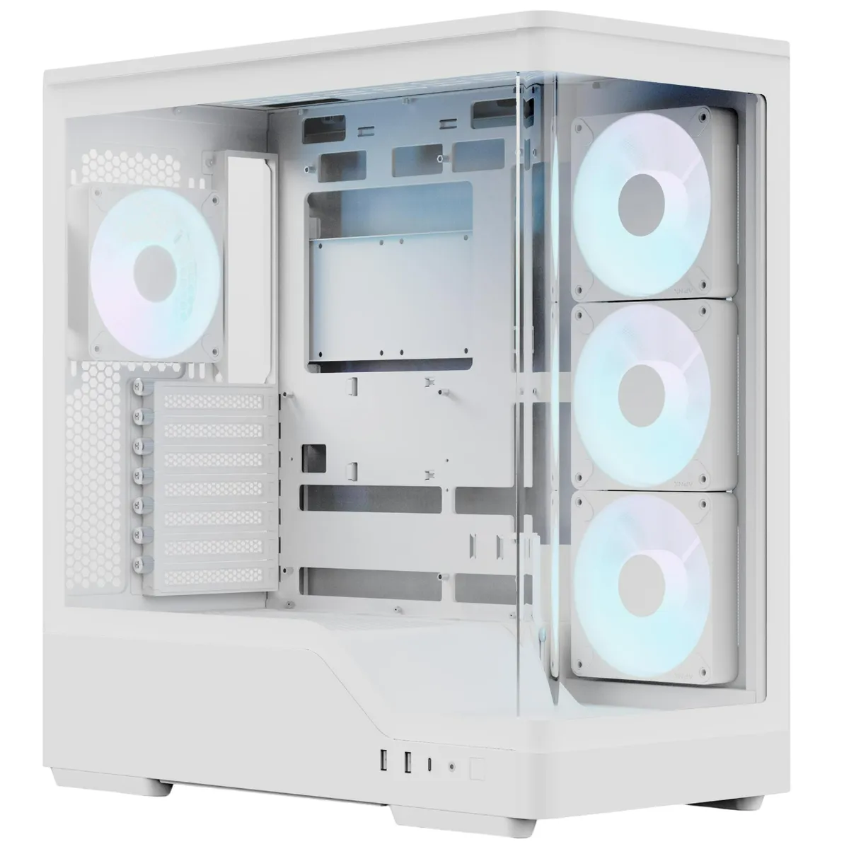 Корпус AeroCool P500A-WT-v1 White (ACCM-PN08143.21) - мініатюра 10