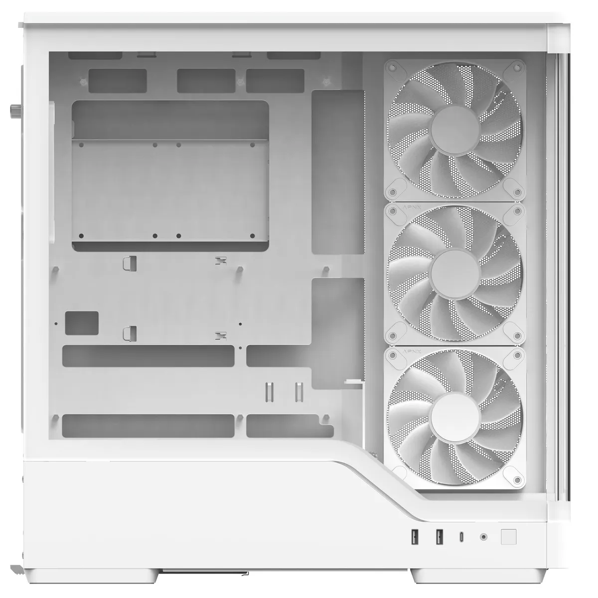 Корпус AeroCool P500A-WT-v1 White (ACCM-PN08143.21) - мініатюра 4