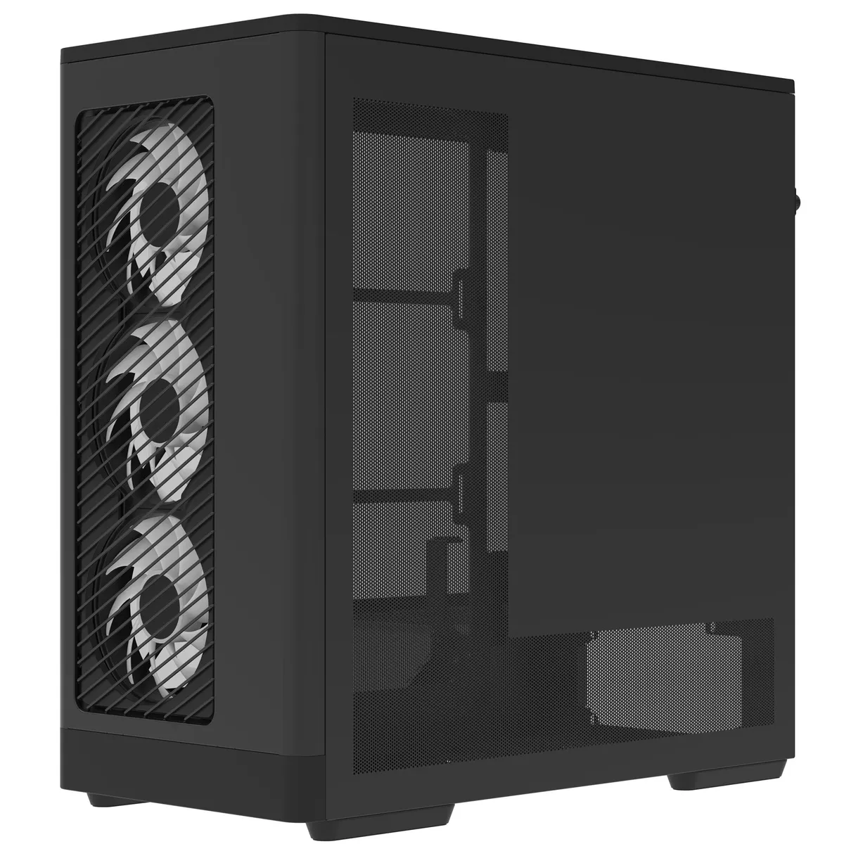Корпус AeroCool D520A-BK-v1 Black (ACCM-DS05143.11) - мініатюра 4