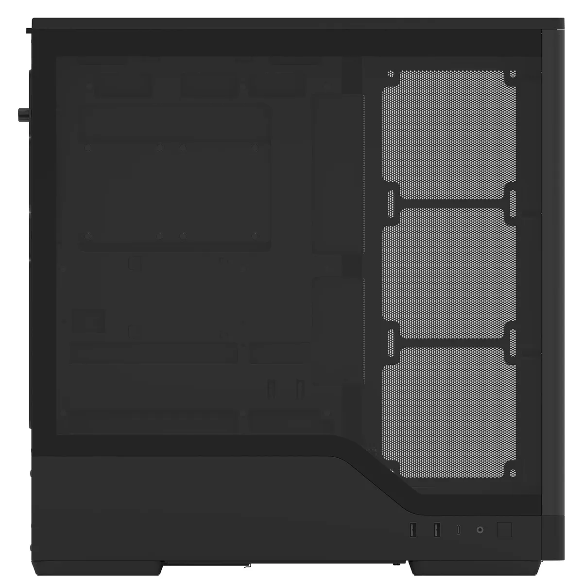 Корпус AeroCool D520A-BK-v1 Black (ACCM-DS05143.11) - мініатюра 6