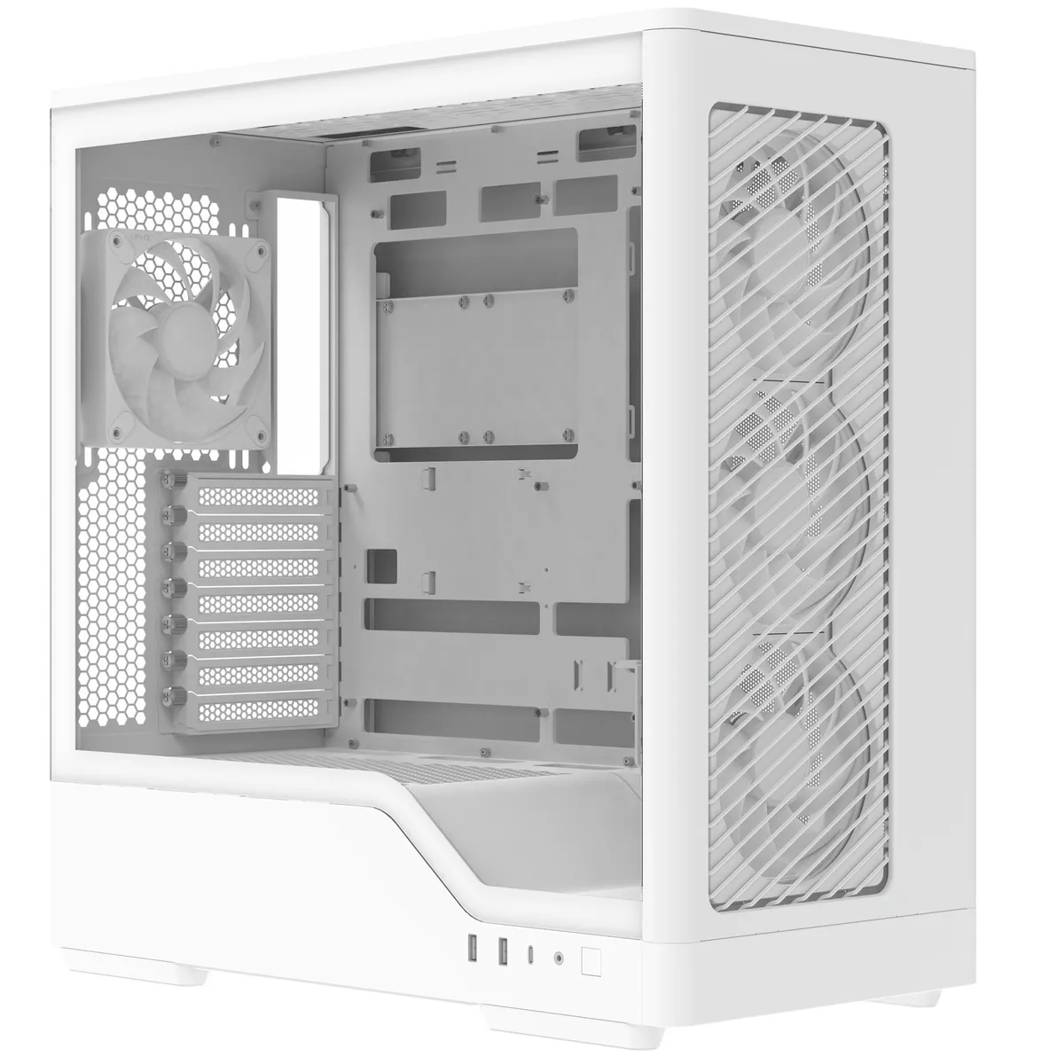 Корпус AeroCool D520A-WT-v1 White (ACCM-DS05143.21) - зображення 1