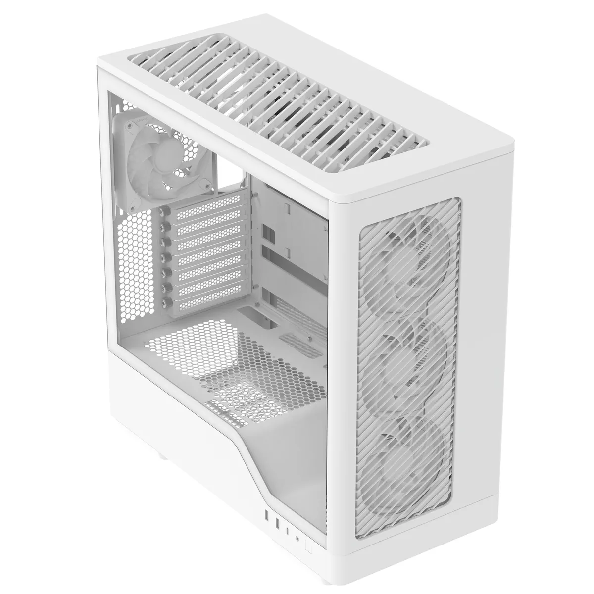 Корпус AeroCool D520A-WT-v1 White (ACCM-DS05143.21) - мініатюра 4