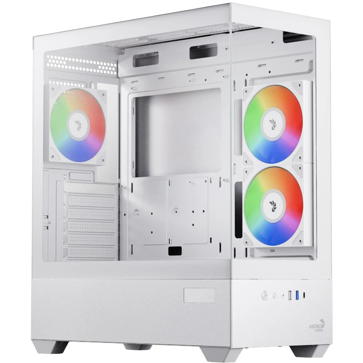 Корпус AeroCool P500D Digi-G-WT-v1 White (ACCM-PN07033.21) - мініатюра 8