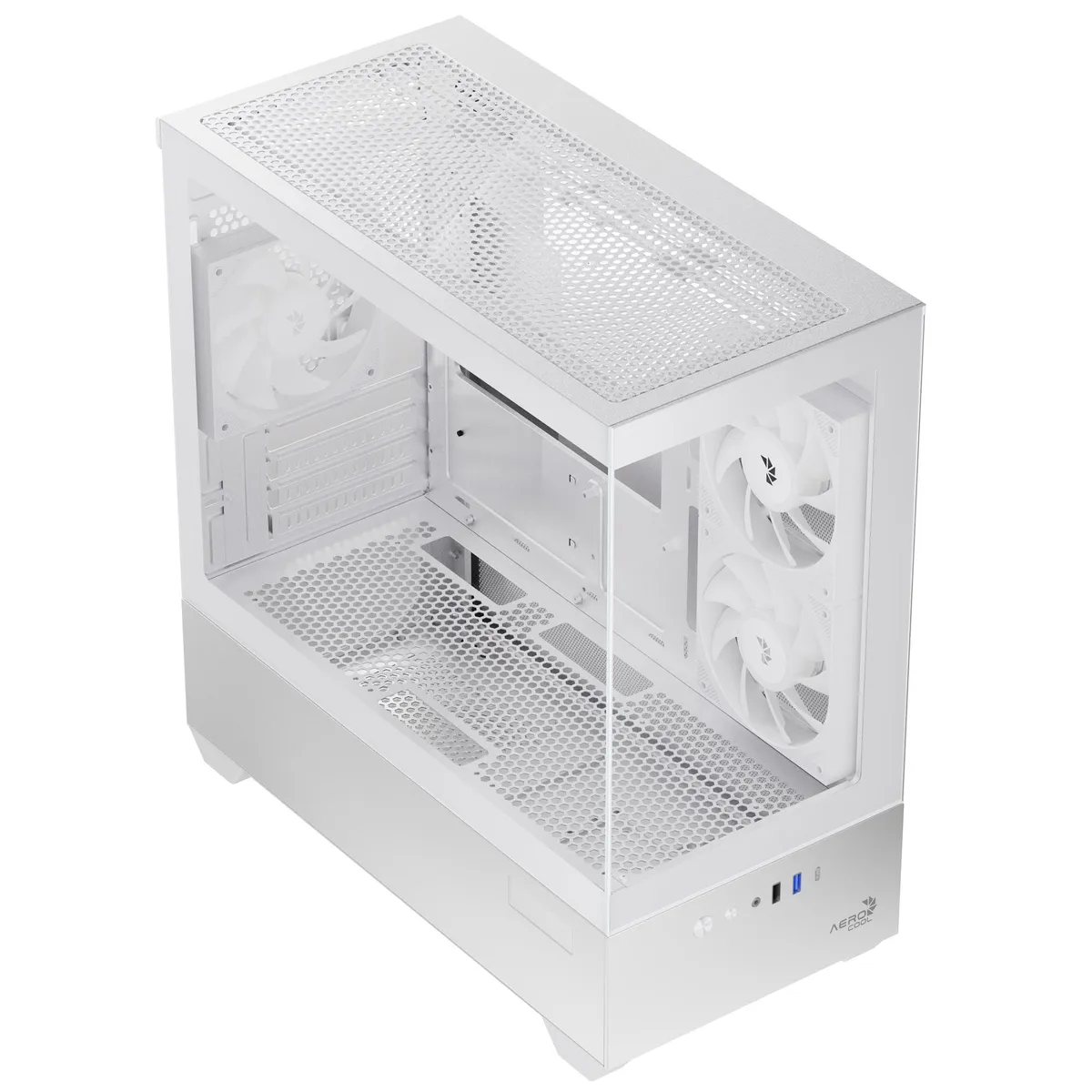 Корпус AeroCool P300D Digi-G-WT-v1 White (ACCS-PN05033.21) - мініатюра 2